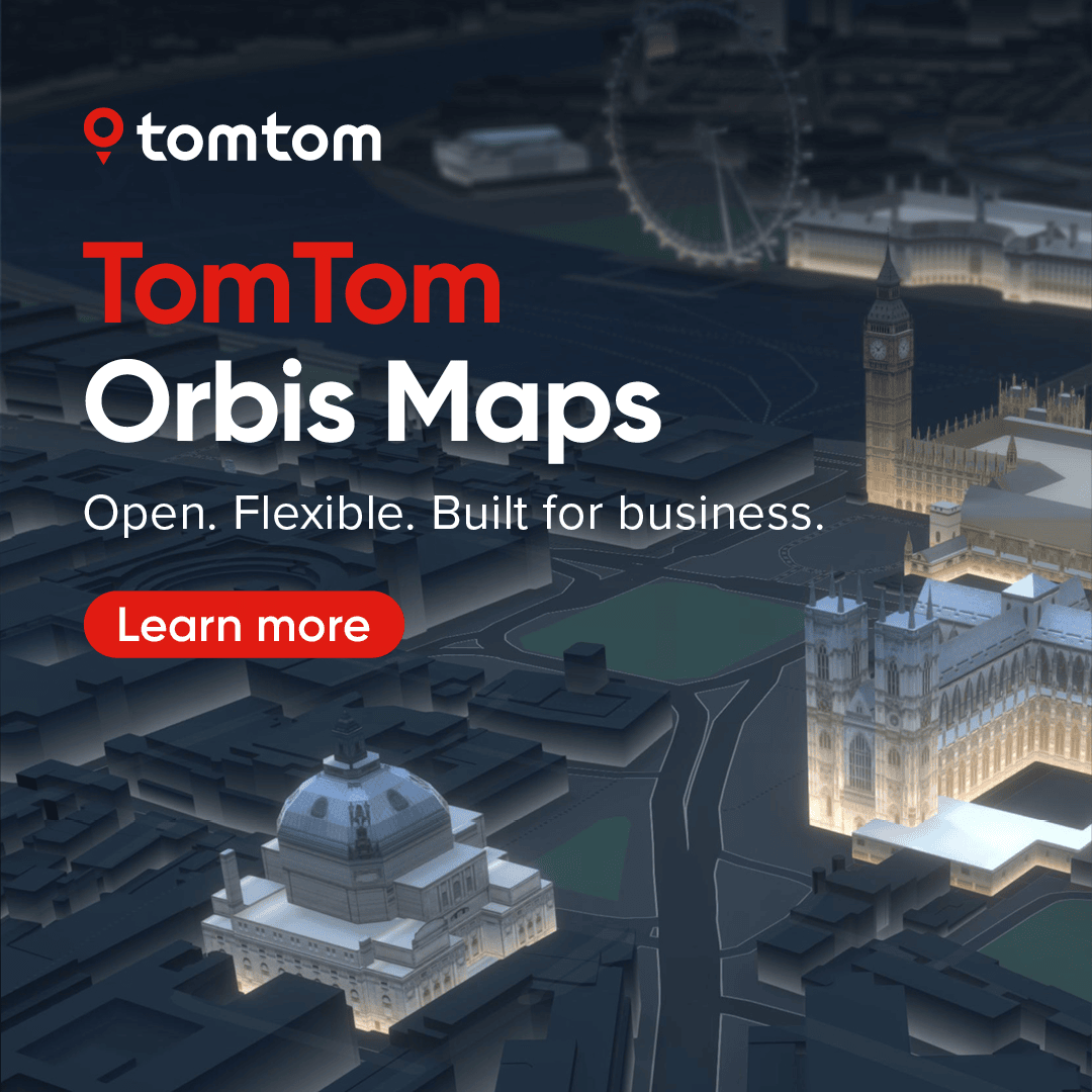 TomTom map: 3D buildings and city context for competitor analysis